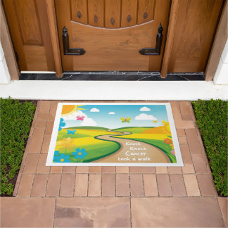 "Knock, Knock", Künstlerische Doormat Fußmatte