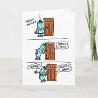 Knock Knock Needle wenig aufheitern?