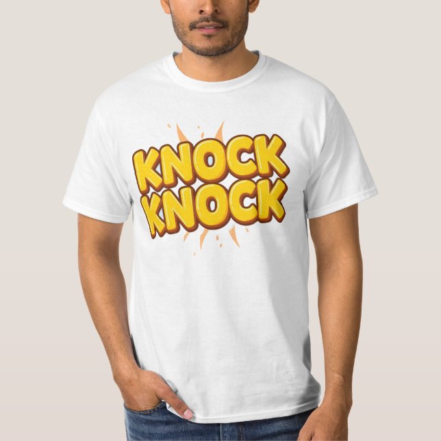 Knock knock T-Shirt (Vorderseite)