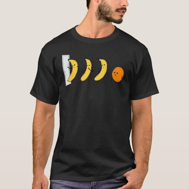 Knock Knock - Wer ist da - Banane, die da ist - O T-Shirt (Vorderseite)