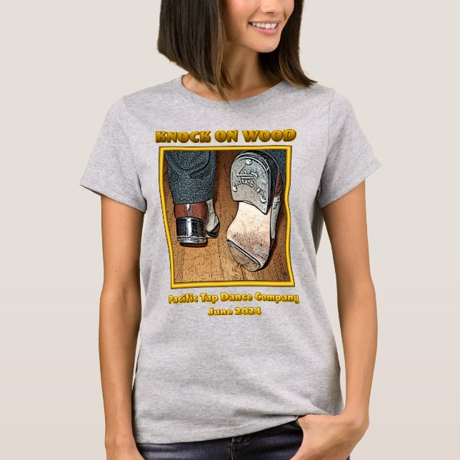 KNOCK ON WOOD Pacific Stich Dance Company T-Shirt (Vorderseite)