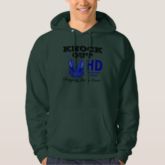 Knock Out Huntington's Disease HD Awareness Hoodie