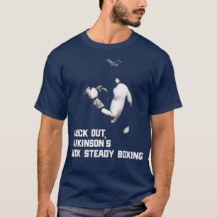 Knock Out Parkinsons Rock Steady Boxing Geschenk T-Shirt