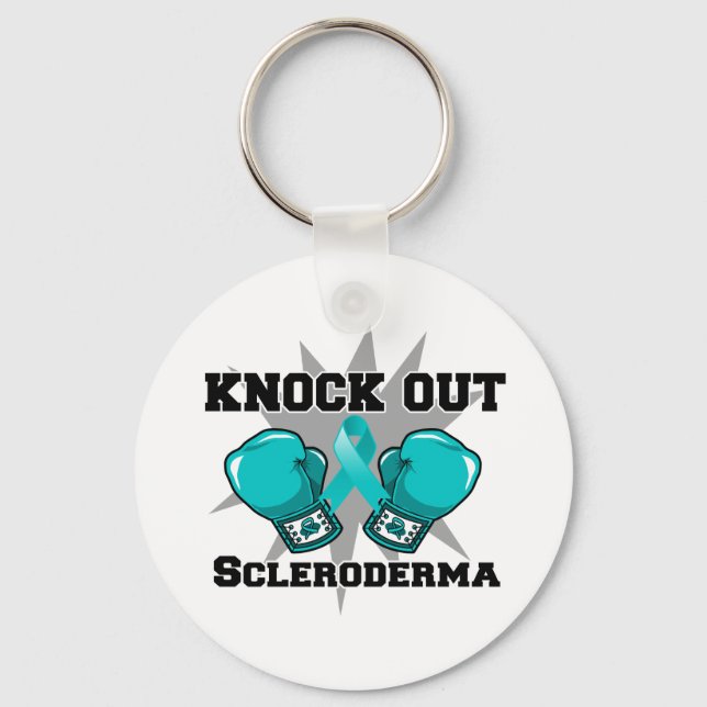 Knock Out Scleroderma Schlüsselanhänger (Vorderseite)