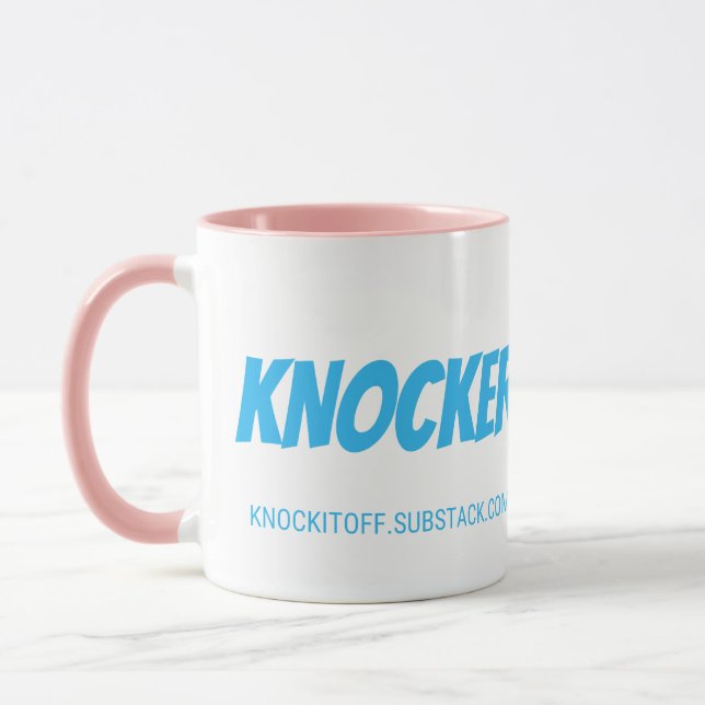KNOCKER Coffee Mug Tasse (Links)