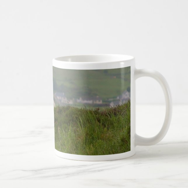 Knocknara Irland Schaf-Lämmer Kaffeetasse (Rechts)