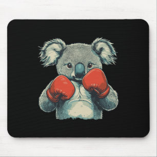 Knockout Koala Bär für einen schönen Tag und Boxen Mousepad