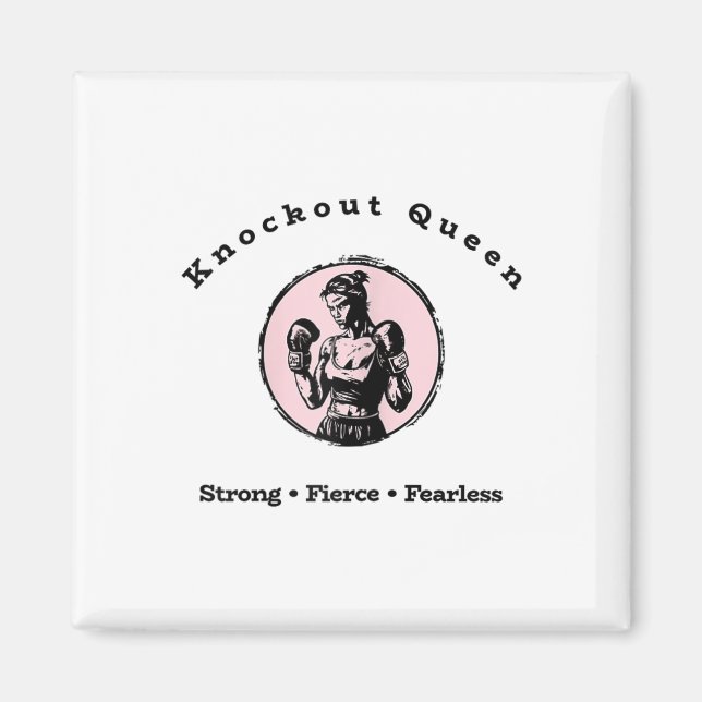 Knockout Queen Magnet (Vorne)