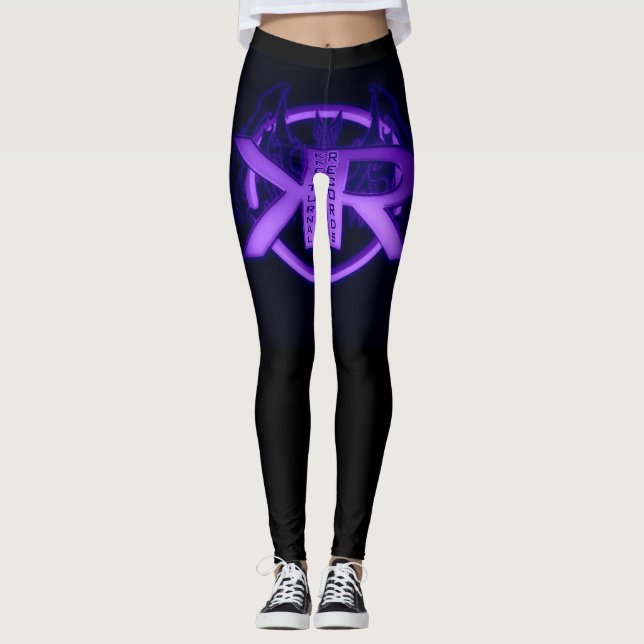 Knocturnale Platten Leggings (Vorderseite)
