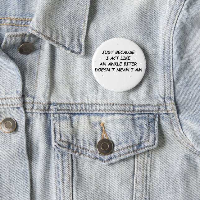Knöle Biter T - Shirt Button (Beispiel)