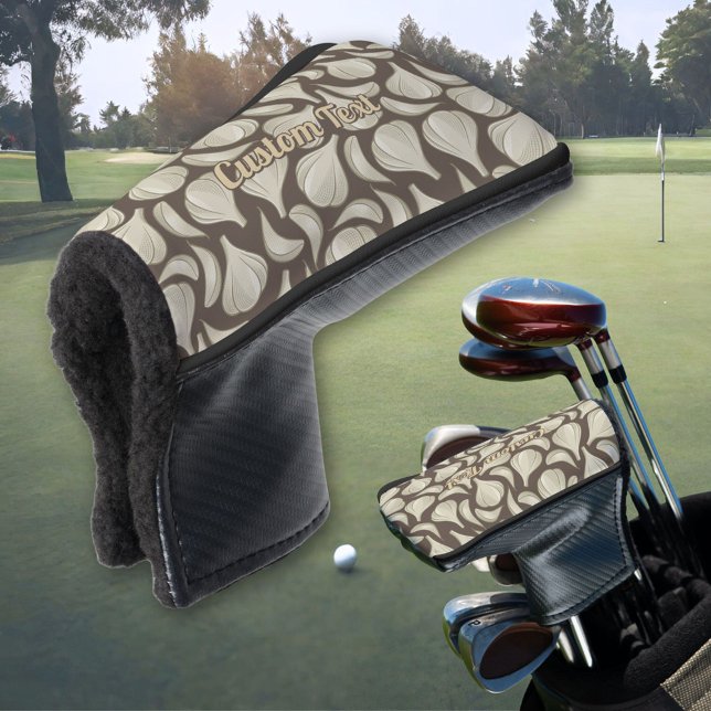 Knolic Woodcut Pattern Golf Head Cover Headcover (Von Creator hochgeladen)
