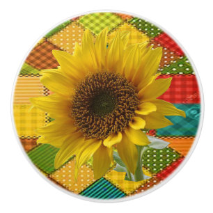 Knollen-Sonnenblume Keramikknauf