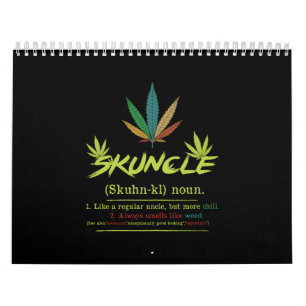 Knollendefinition Rauchen Onkel Funny Stoner Kalender