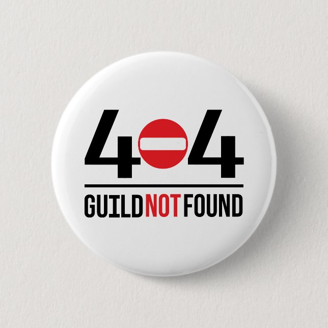 Knopf 404 oben button (Vorderseite)