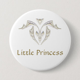 Knopf-Abzeichen - kleine Prinzessin Button
