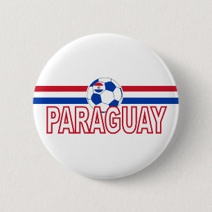 Knopf-Abzeichen Paraguay-Fußball Fußball-2010 Button