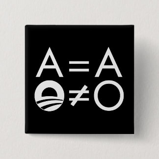 Knopf Anti-Obama Objectivist Button