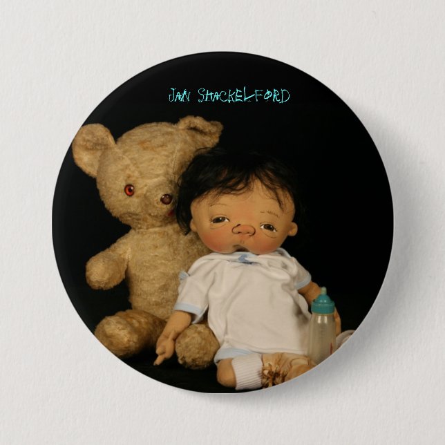 Knopf-Baby Santiago Jan.s Shackelford Button (Vorderseite)