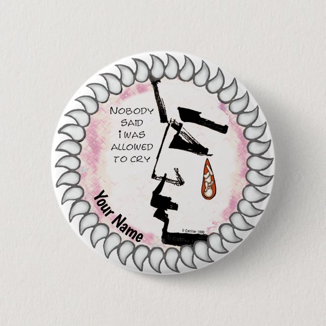 Knopf "Baby verlieren" Button (Vorderseite)