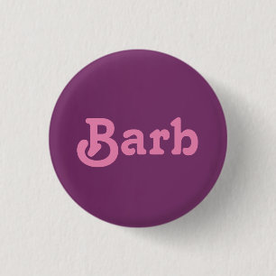 Knopf Barb Button