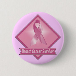 Knopf - Brustkrebs-Überlebender Button