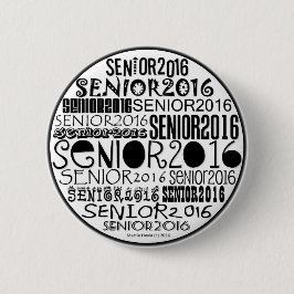 Knopf-Button des Senior-2016 Button