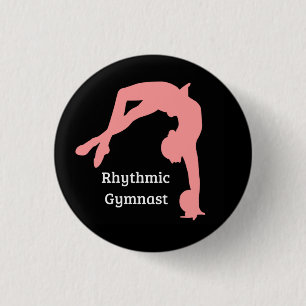 Knopf-Button Gymnastgeschenke der rhythmischen Button