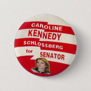 Knopf Caroline Kennedy Schlossberg Button