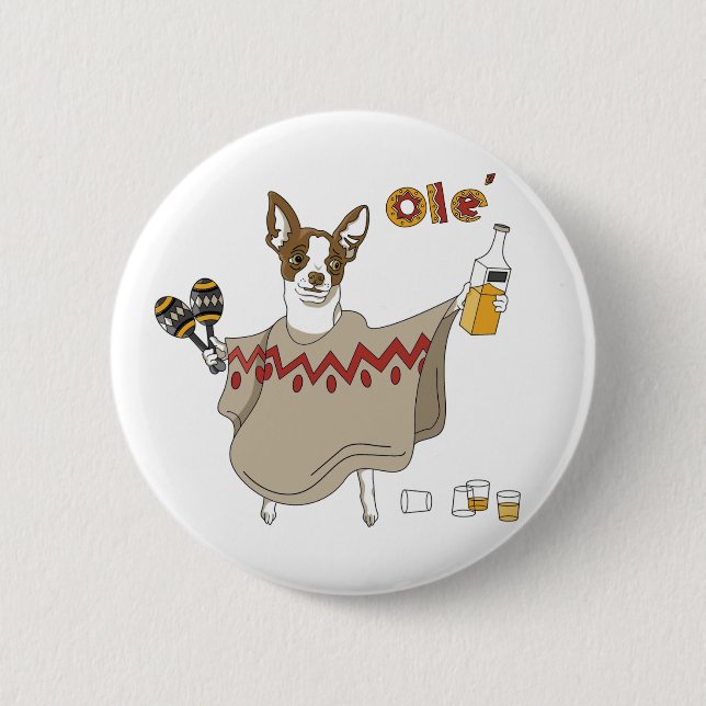 Knopf Cinco Des Mayo Button (Vorderseite)