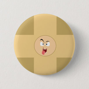 Knopf Crazy Face Button