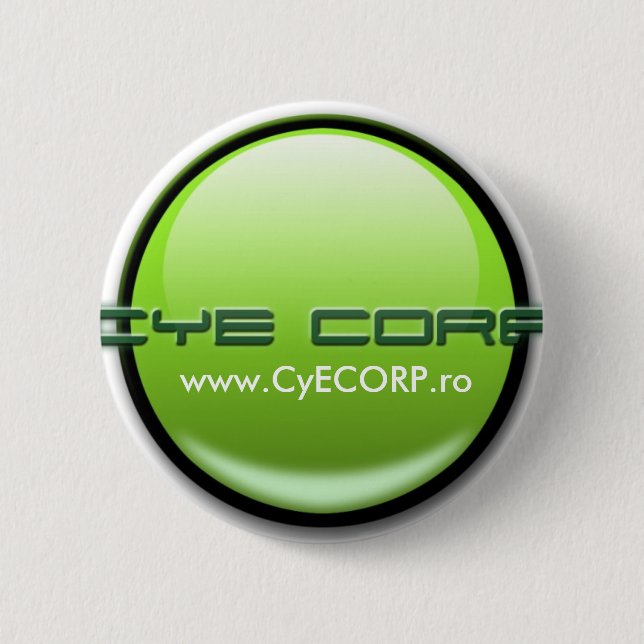 Knopf CyE CORP. Button (Vorderseite)