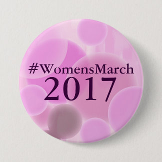 Knopf der Frauen der im März 2017 Button