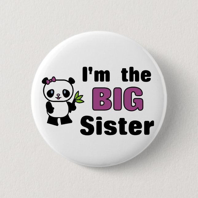 Knopf der großen Schwester Button (Vorderseite)