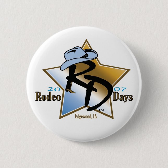 Knopf der Rodeo-Tag2007 Button (Vorderseite)