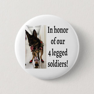 Knopf der Soldat-K9 Button