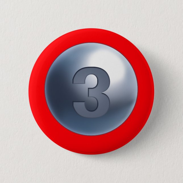 Knopf der Stützmutter 3 Button (Vorderseite)