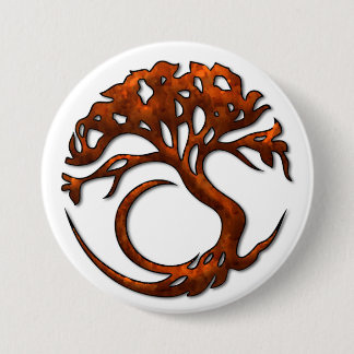 Knopf des Baum-Kreis-1 Button
