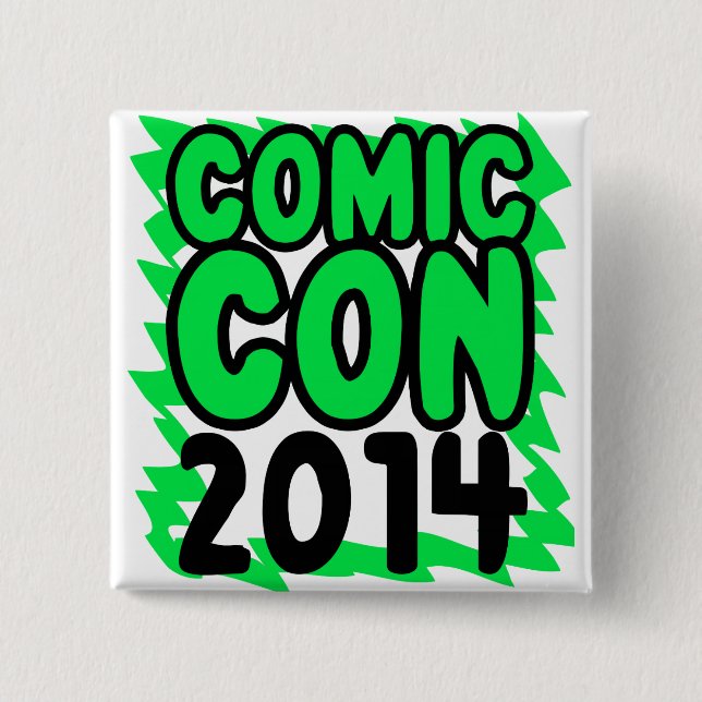 Knopf des Comic-Betrug-2014 Button (Vorderseite)