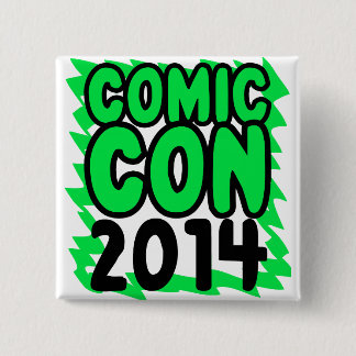 Knopf des Comic-Betrug-2014 Button