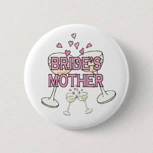 Knopf: Die Mutter der Braut Button