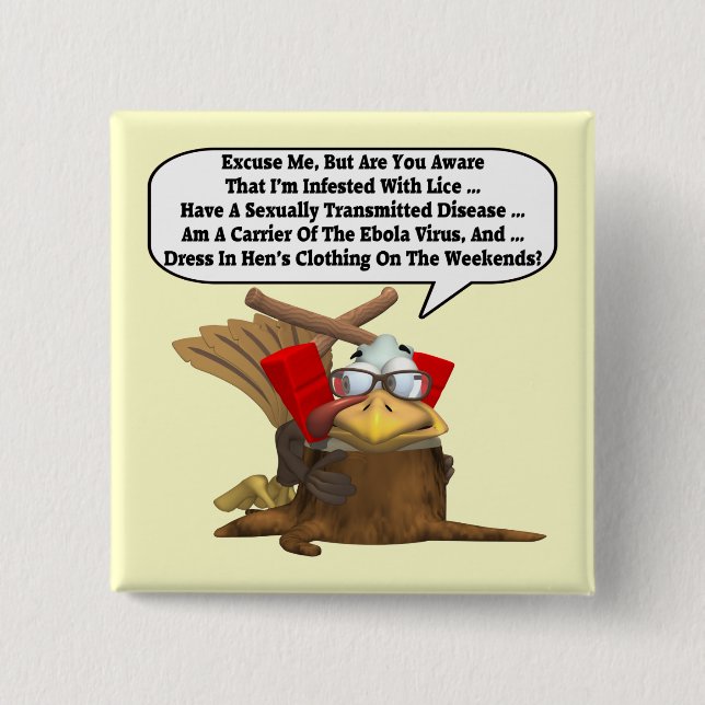 Knopf - die Türkei-Vorwände für das Leben Button (Vorderseite)