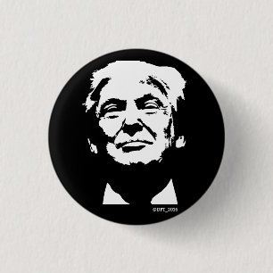 Knopf Donald F'n Trumpf-2016 (ohne Titel) Button
