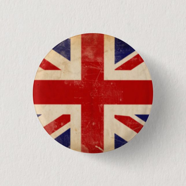 Knopf England Button (Vorderseite)