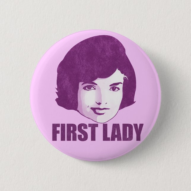 Knopf First Lady-Jackie O Button (Vorderseite)