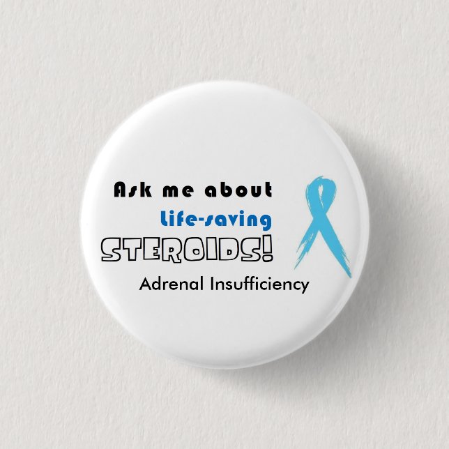 KNOPF: Fragen Sie mich über Button (Vorderseite)