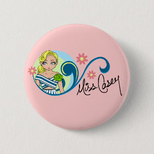 Knopf "Fräulein-Casey" Button