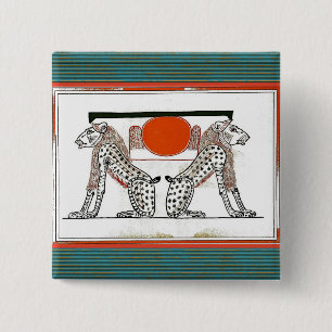 Knopf für ägyptische Götter Button