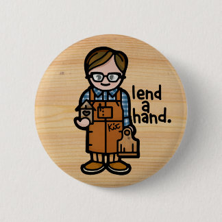 Knopf für den Arbeitsschellfisch Button