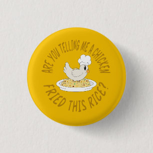 Knopf für gebratenen Chicken Button
