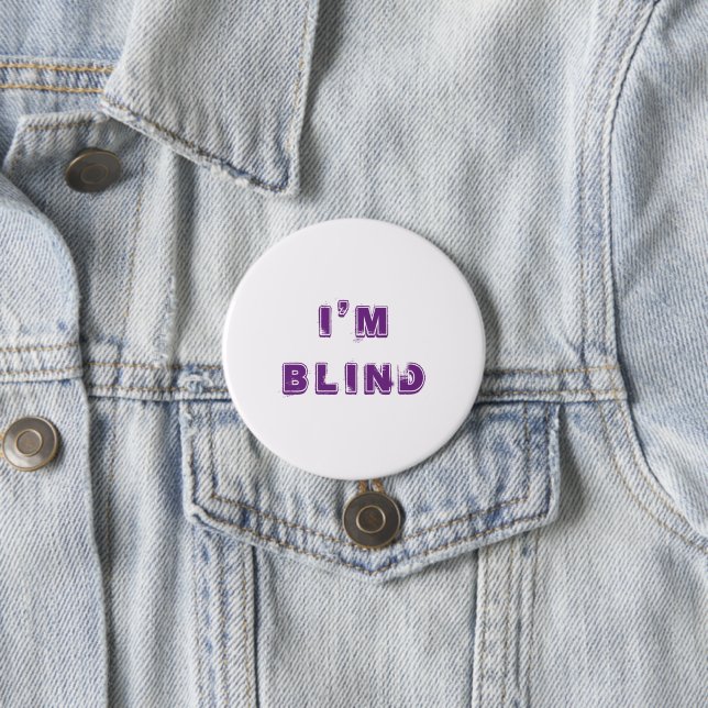 Knopf für Lila Joke Eye Button (Beispiel)
